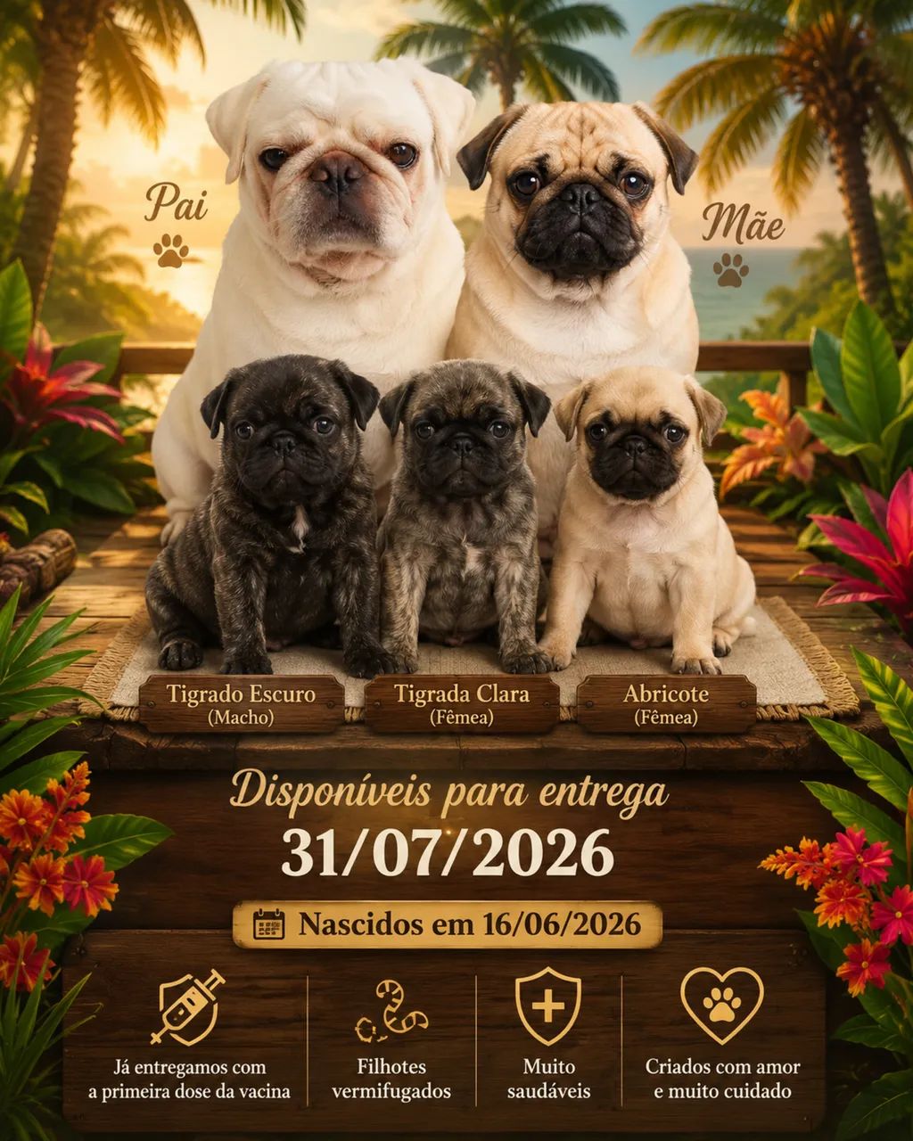 Pug legítimo 