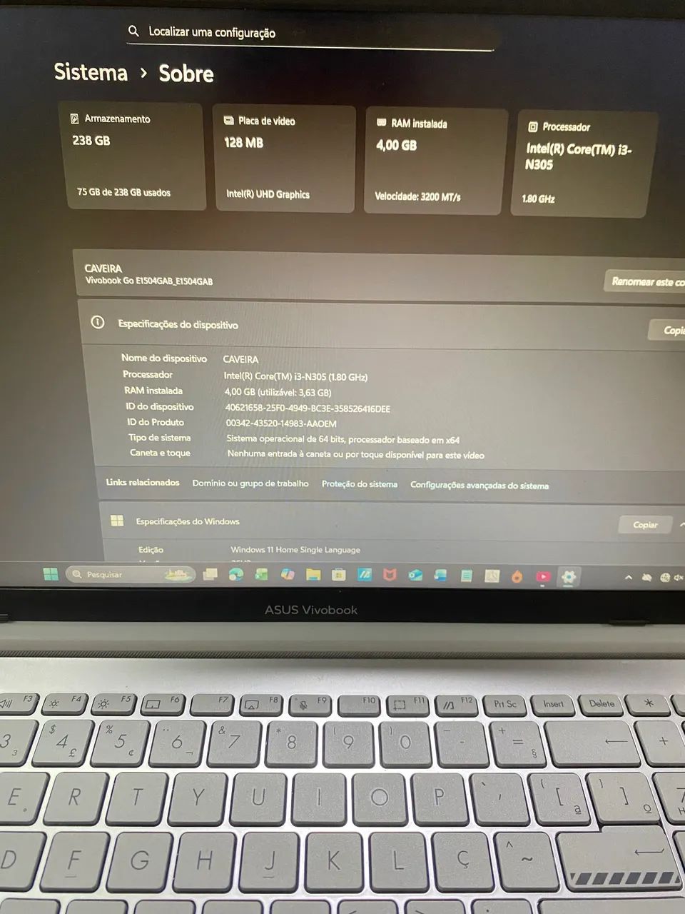 Notebook Asus VivoBook - Foto 4