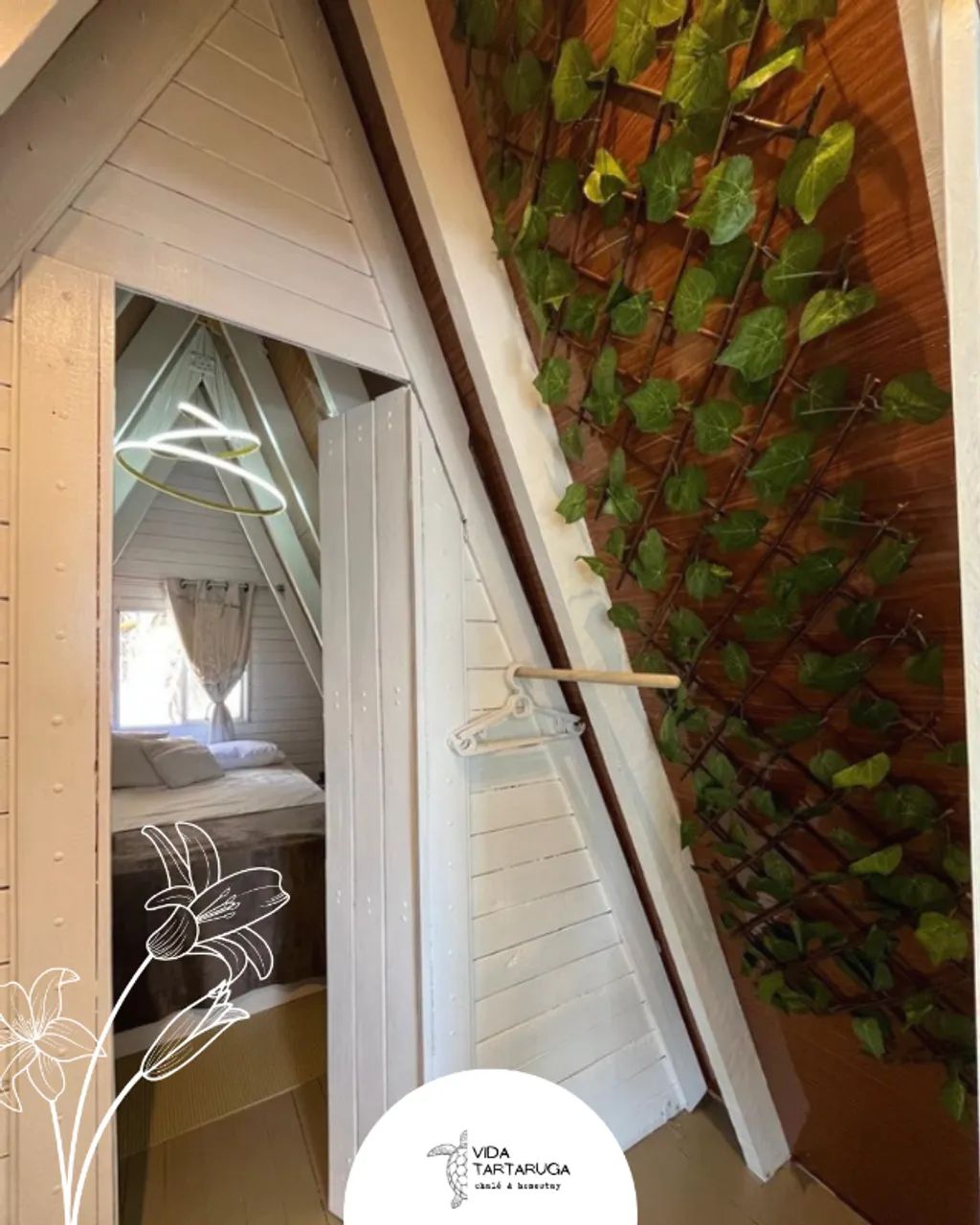 Chalé MOBILIADO na praia  - Foto 10