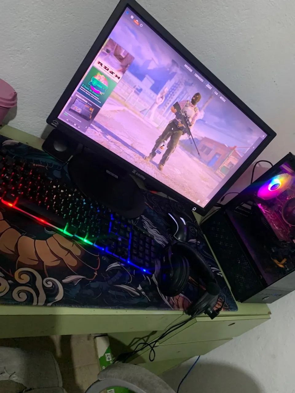 Pc gamer completo no precinho pra sair rápido 