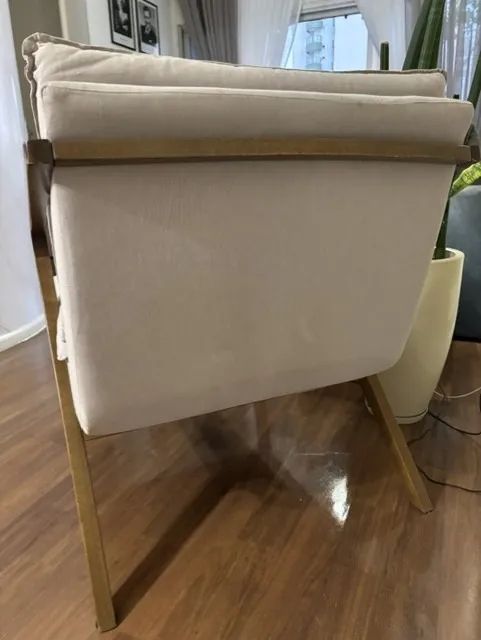 Cadeira poltrona decorativa com design moderno - Foto 3
