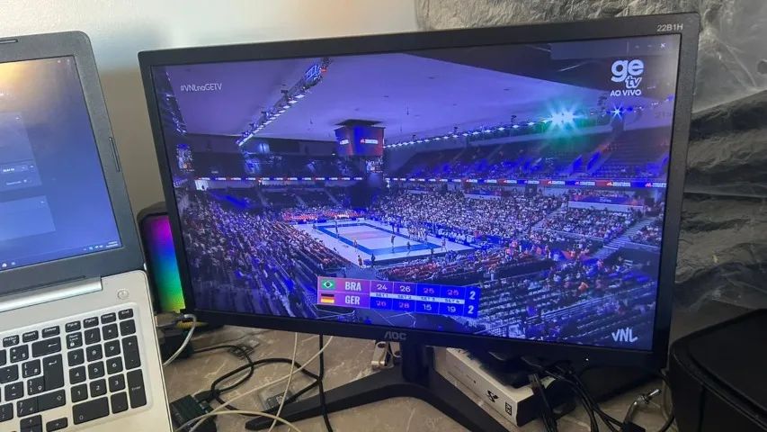 Monitor AOC 21.5" Full HD 22B1W EM PERFEITO ESTADO - Foto 2