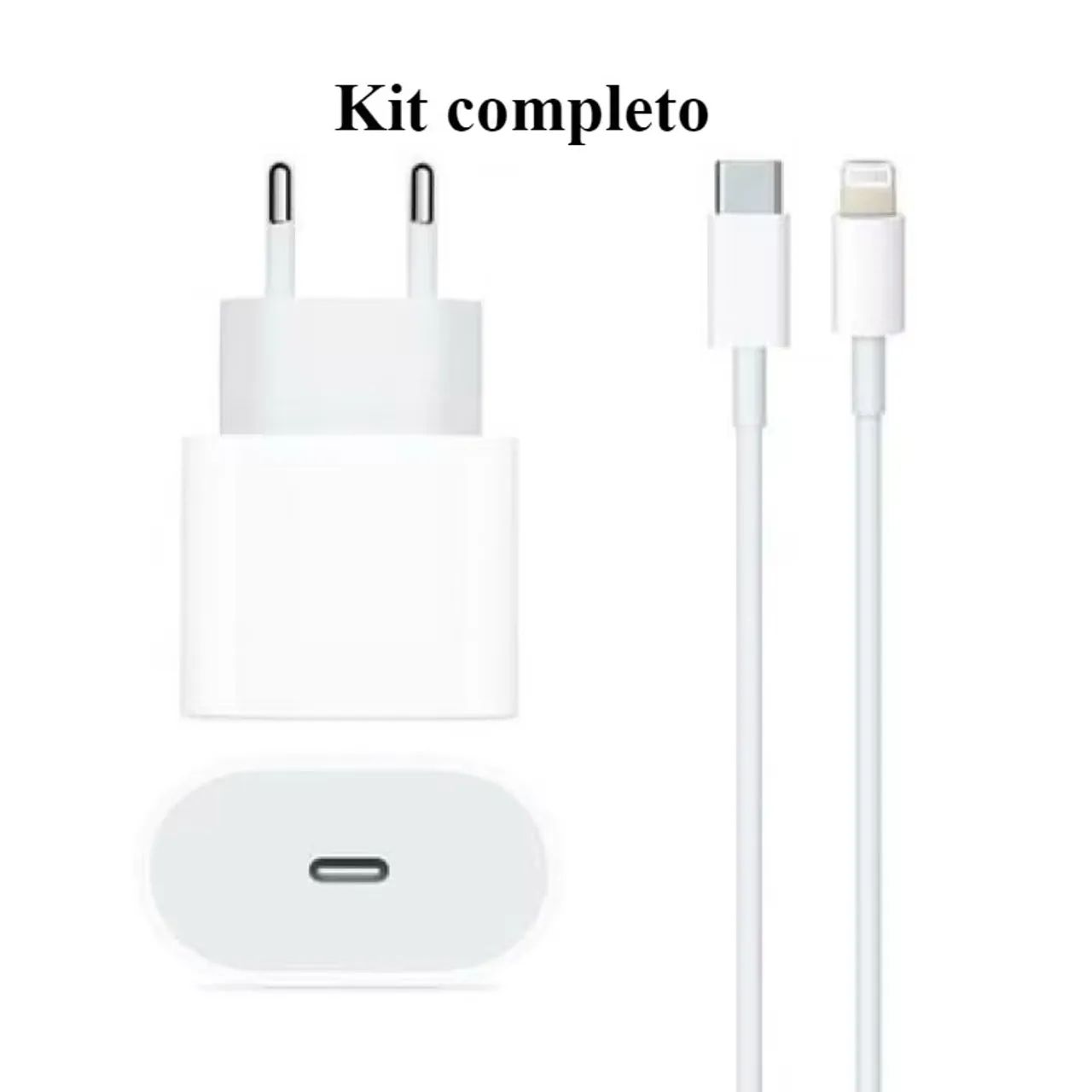 carregador iPhone completo entrada lightning - Foto 4