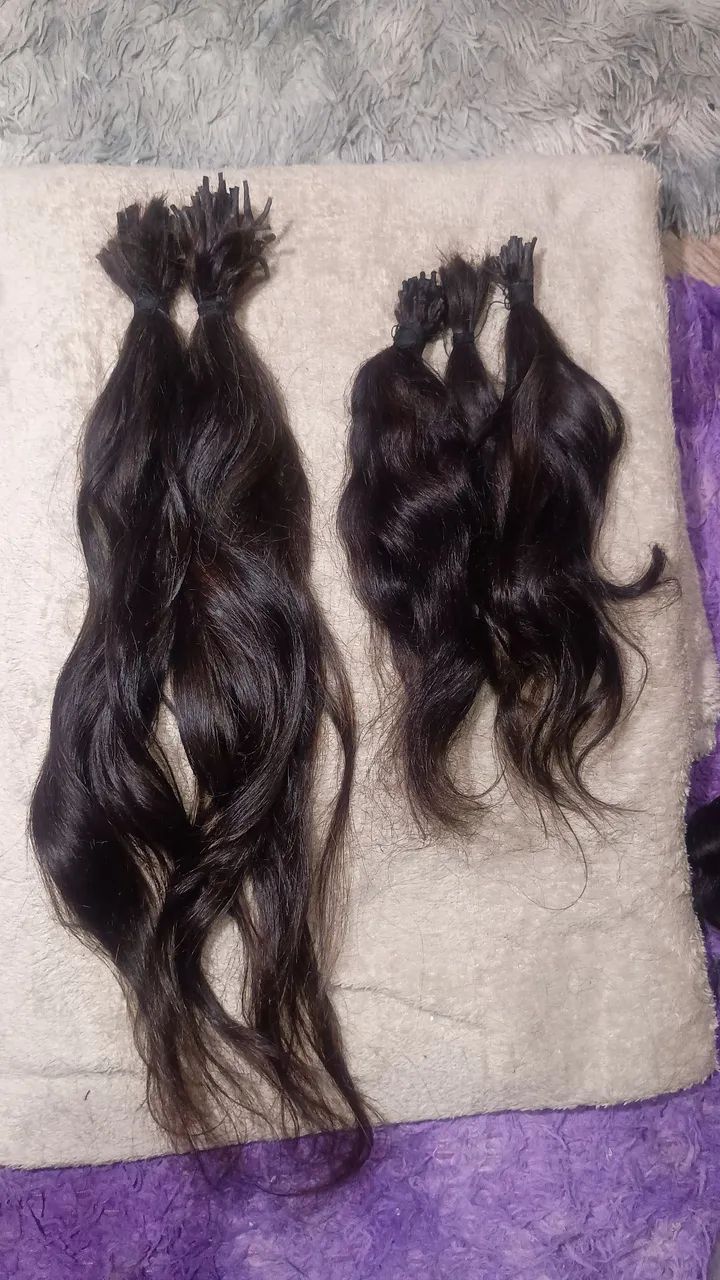 Cabelo humano liso ondulado - Foto 3