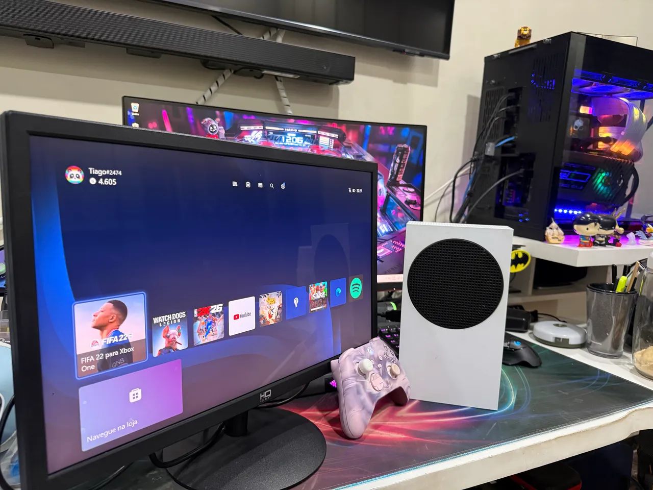 Xbox Séries S + Monitor Gamer - Foto 2