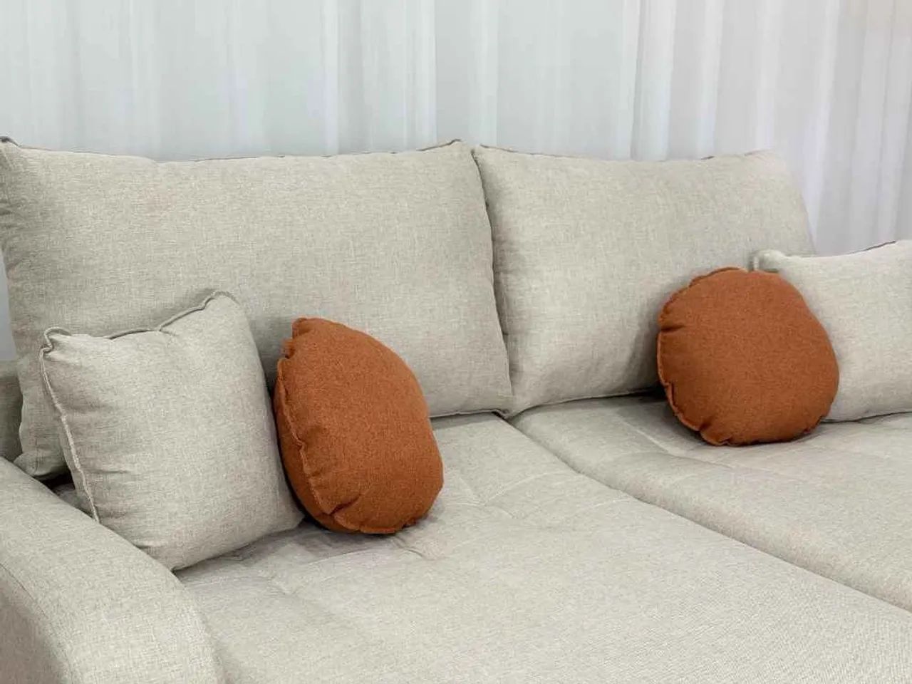 Sofá Cama Baú 2,10m Molas Ensacadas l87 - Foto 4