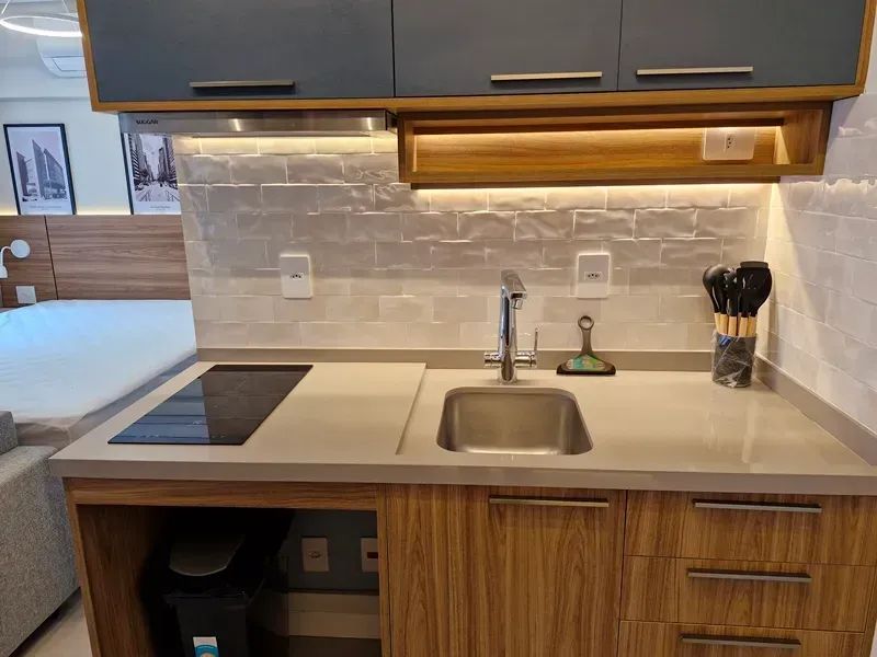 STUDIO MOBILIADO EM PINHEIROS  PRÓXIMO AO METRÔ OSCAR FREIRE - Foto 3