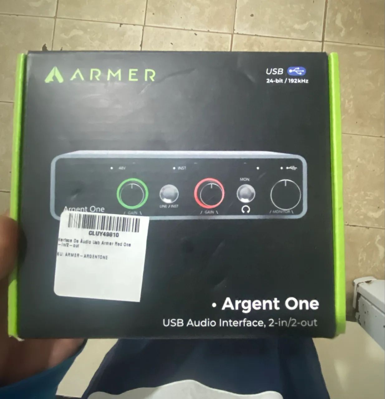 Interface de áudio armer