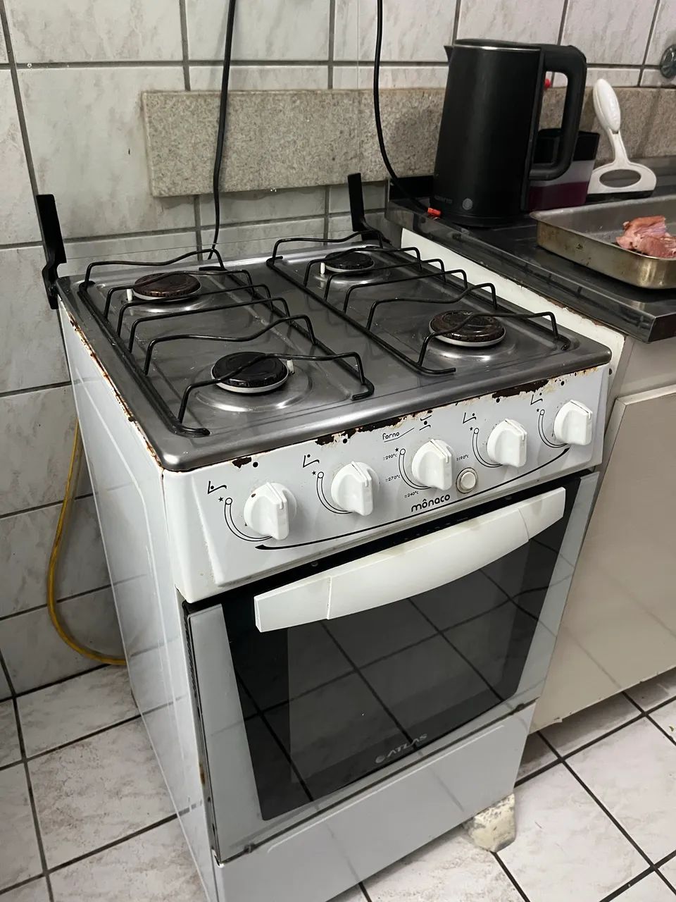 Fogão 4 bocas Mônaco 