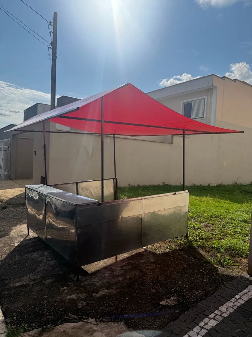 Barraca de Inox com cobertura - Foto 5