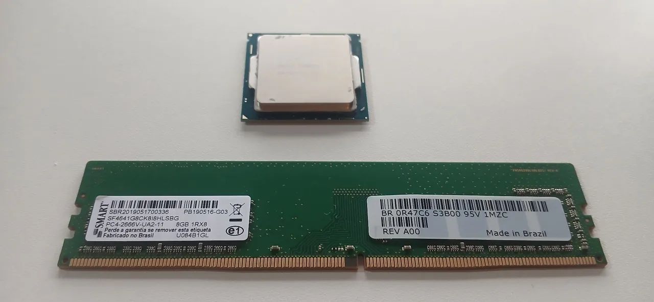 PROCESSADOR CORE I5 6500 + MEMÓRIA DDR4 8GB