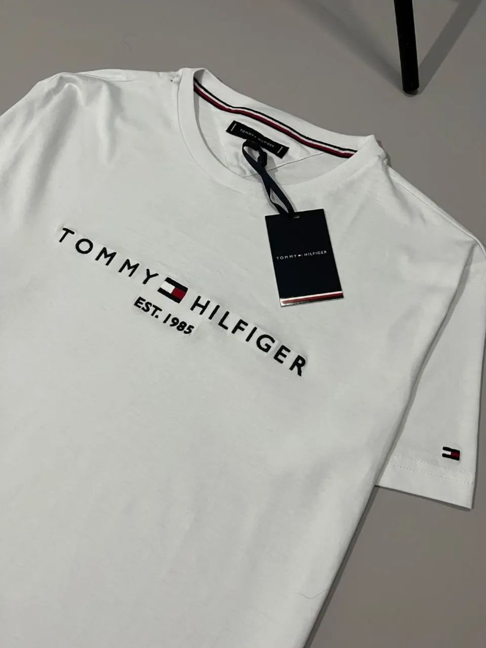 Camisa Tommy Hilfiger (Branca) - Foto 2
