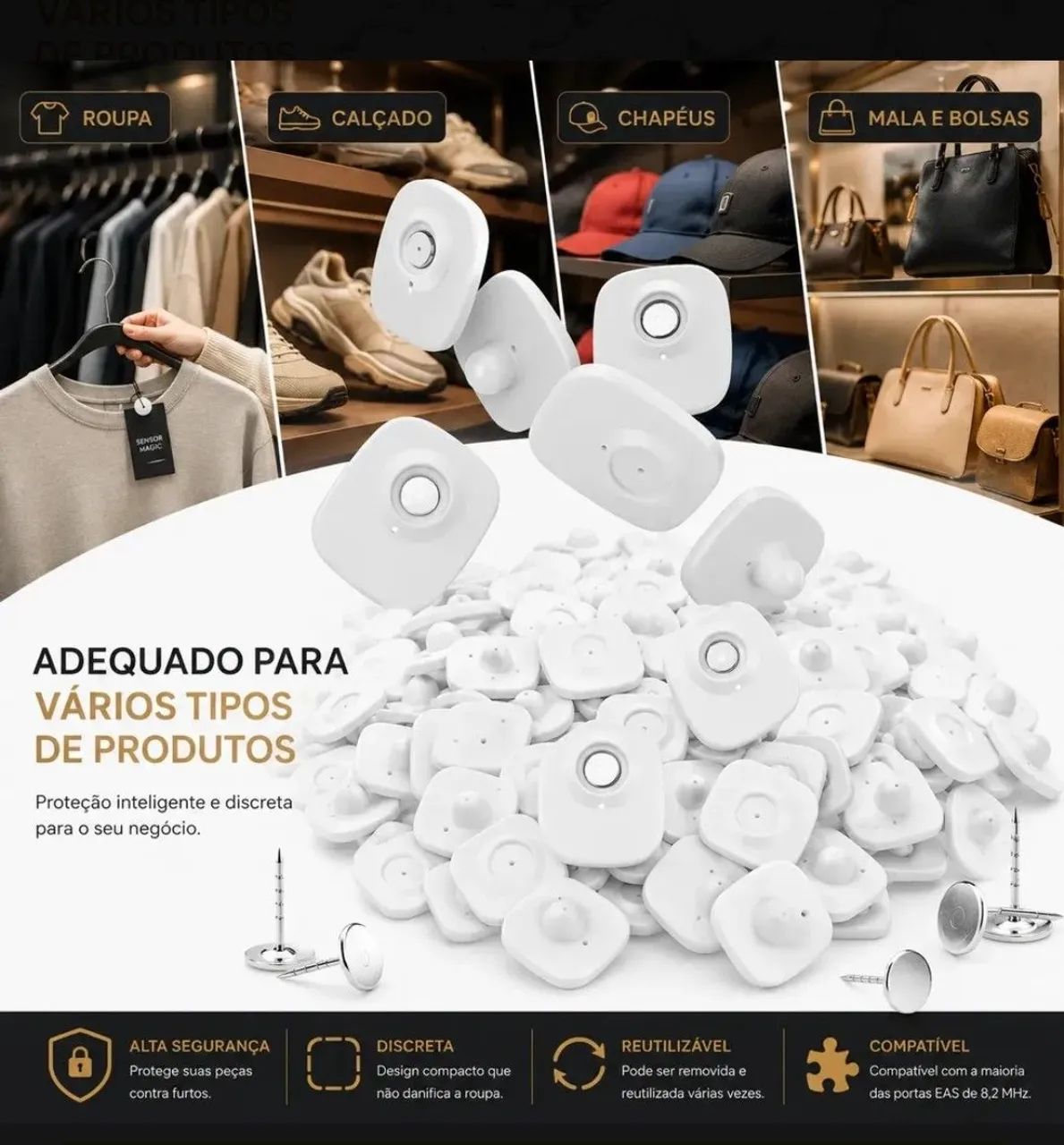  Tag Sensor de roupas 