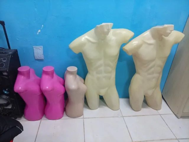 manequim busto expositor