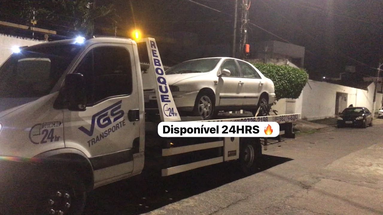 Guincho reboque 24HRS transporte