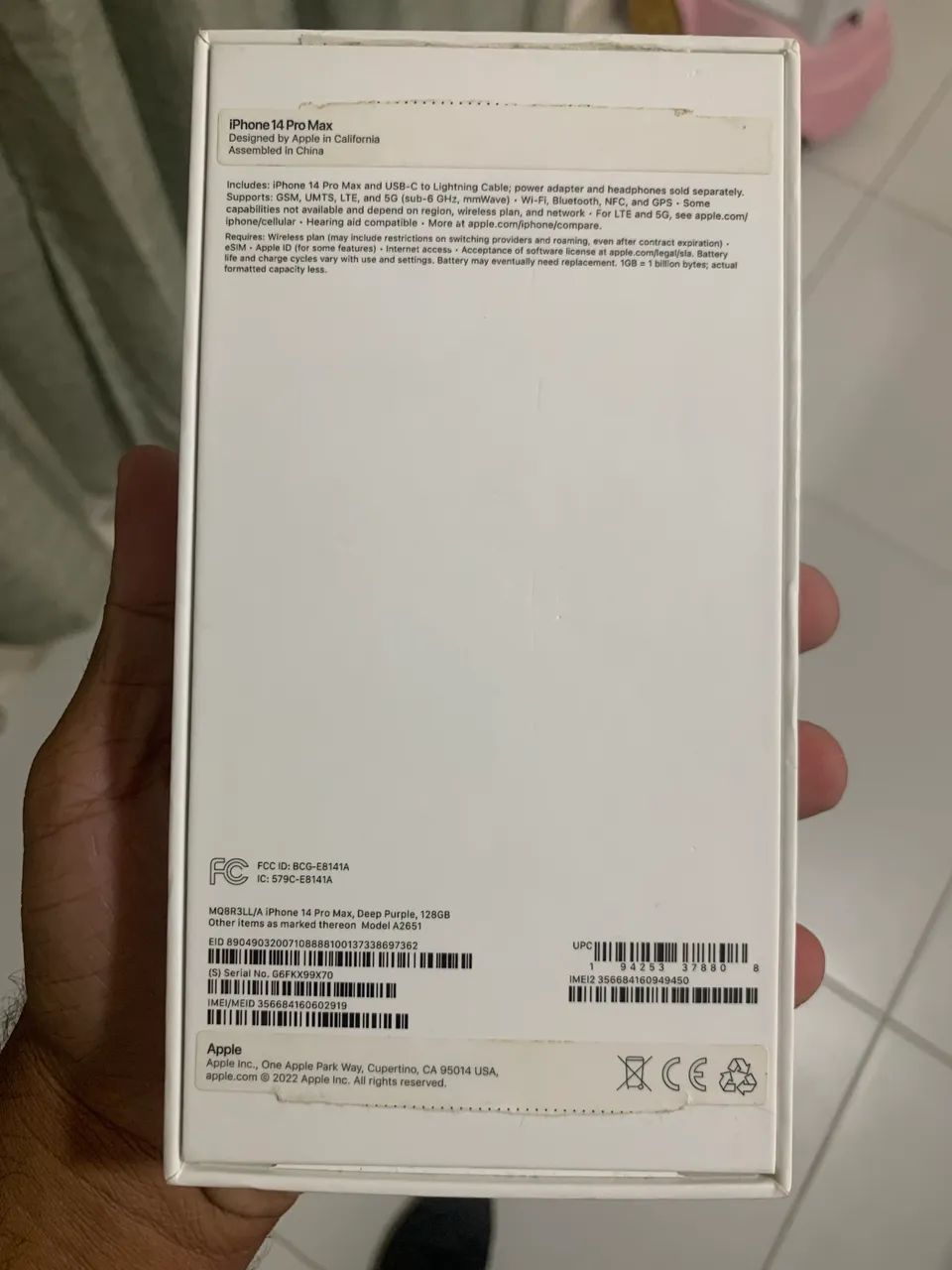Caixas iPhone 12, 13 e 14 pro Max  - Foto 2