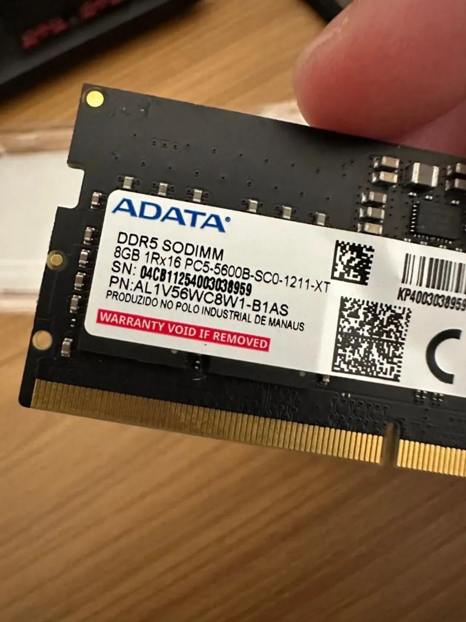 Memoria Ram 8GB 5600mhz notebook - Foto 3