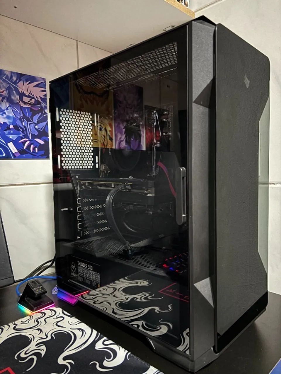 PC Gamer Ryzen 5 5600 + RX 5600 + 16GB RAM DDR4 + SSD 480GB - Foto 5
