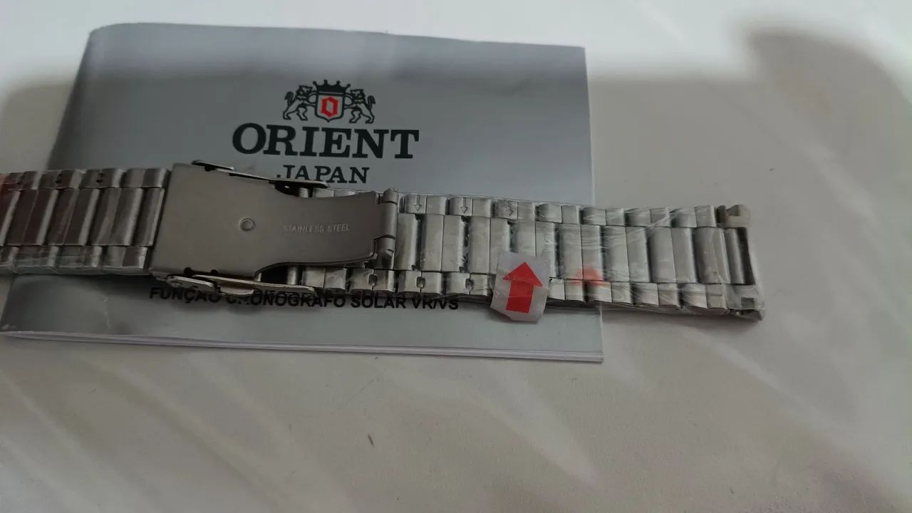 PULSEIRA ORIENT AÇO 22mm - Foto 5
