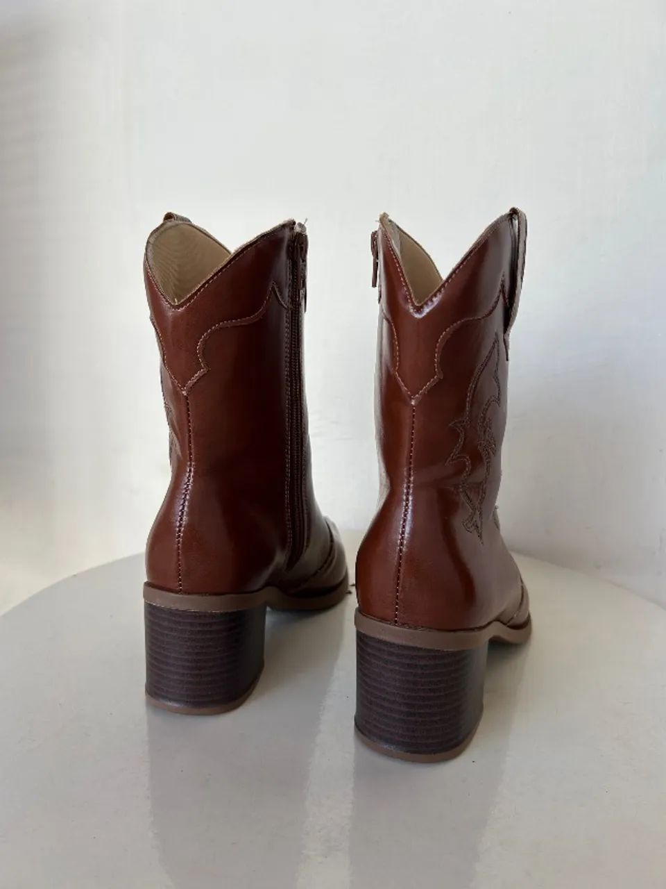 Bota Texana Marrom  - Foto 2