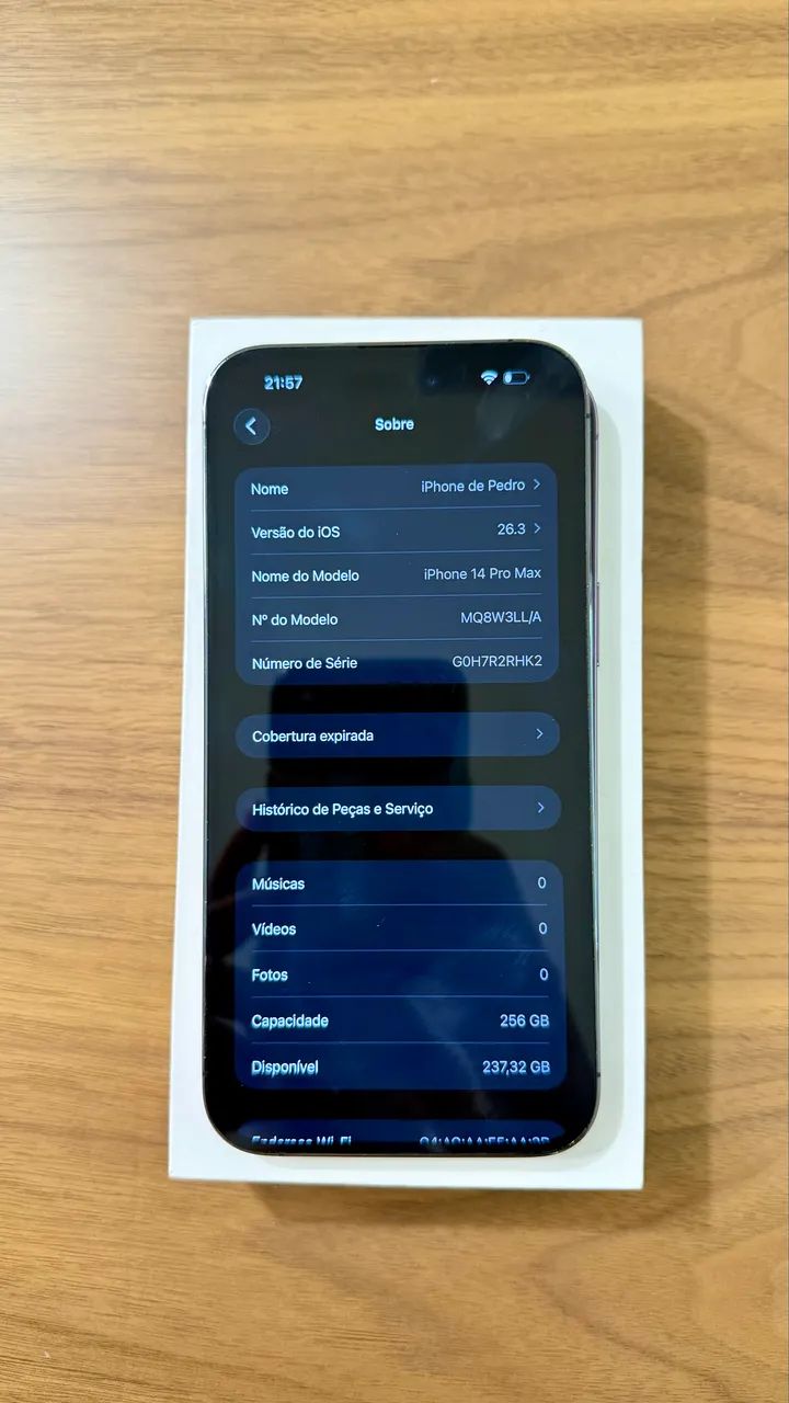iPhone 14 Pro Max 256GB - Celulares e Smartphones - Aeroviário