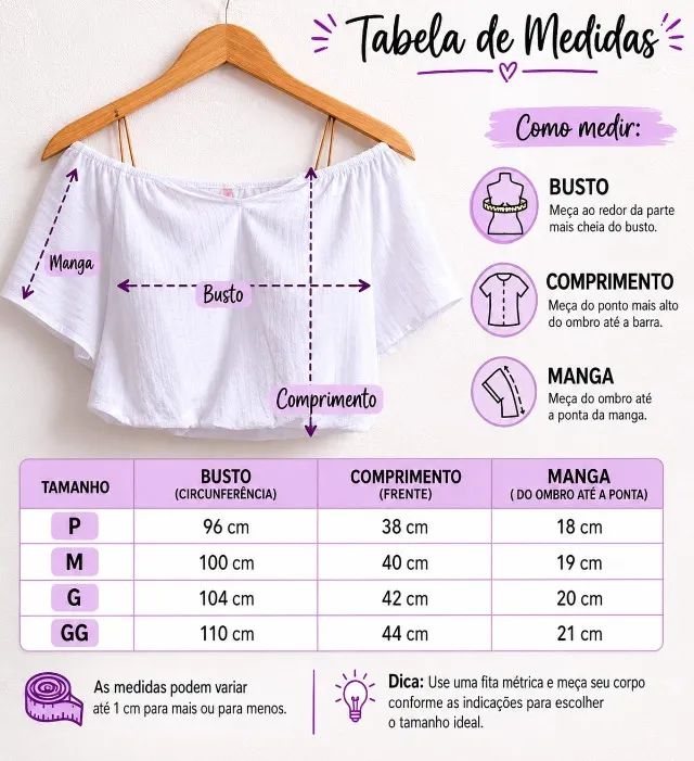 Blusa ciganinha - Foto 3