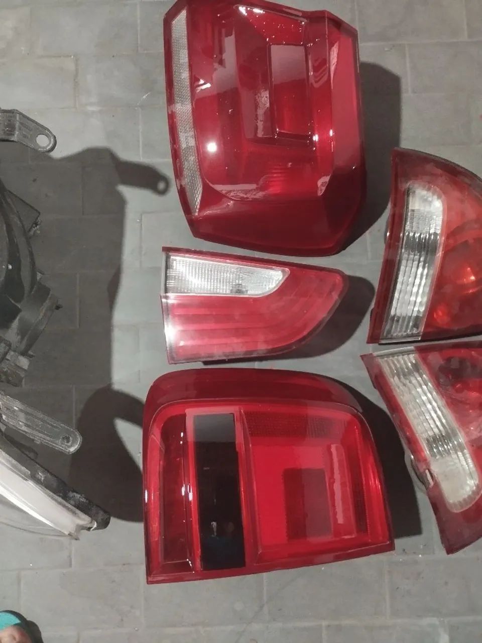 Farol e lanterna Hilux Saveiro gol Strada Siena corsa - Foto 6