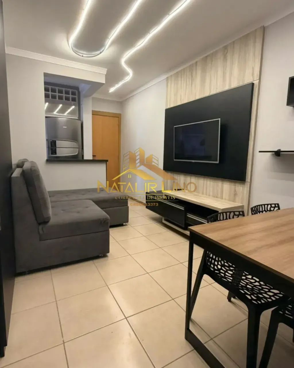 ALUGA-SE  APARTAMENTO MOBILIADO PARA LOCAÇÃO - Foto 2