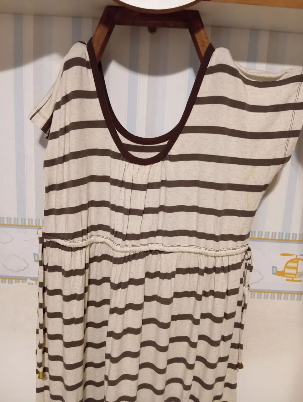 Vestido longo para gestante, dia a dia  - Foto 4