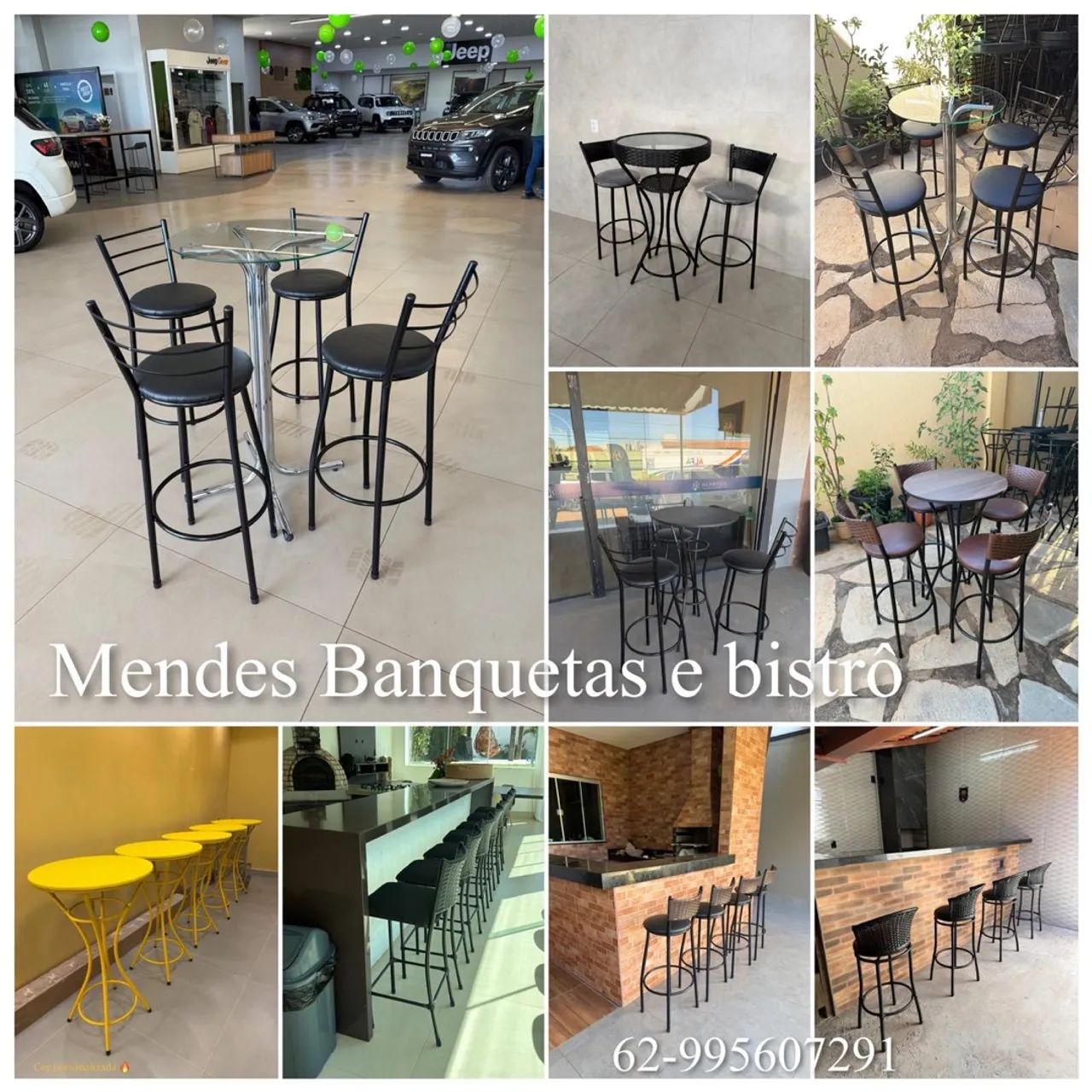 Mesa bistrô à pronta entrega  - Foto 2