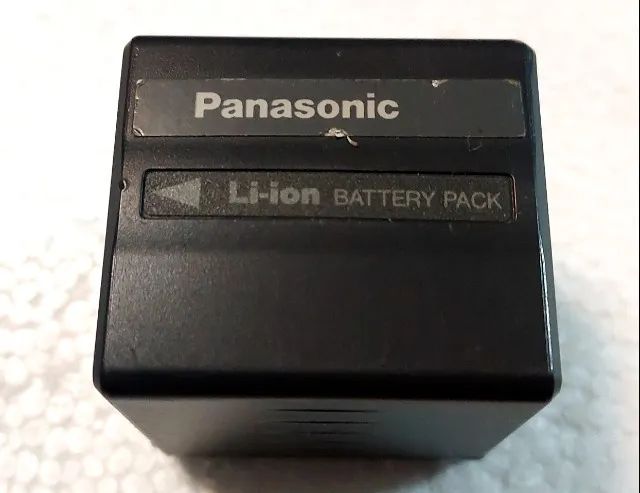 Bateria Panasonic grande CGA-DU21, Original da Filmadora Panasonic e p/iluminador de Led - Foto 3