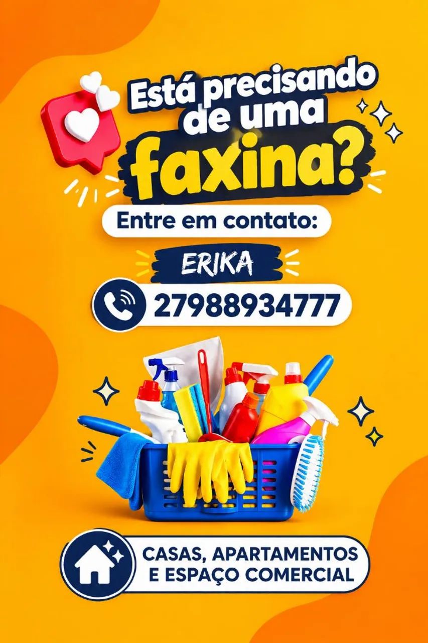 Faxina e diarista 