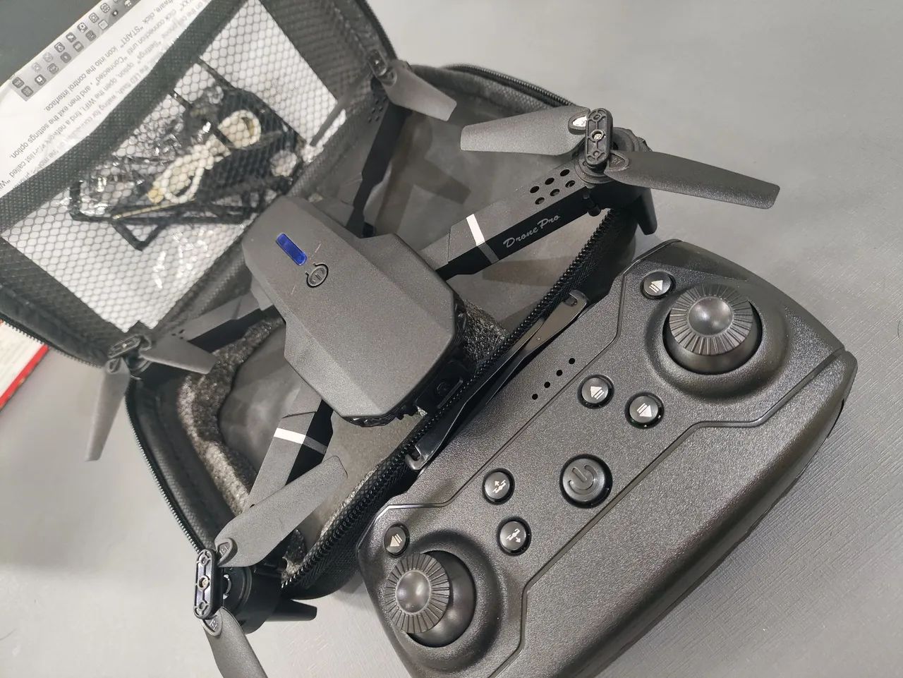 Drone e88 pro 2 câmera + bag  - Foto 2