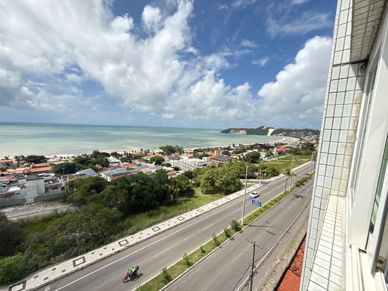 Flat com Vista Frontal para o Mar em Ponta Negra.