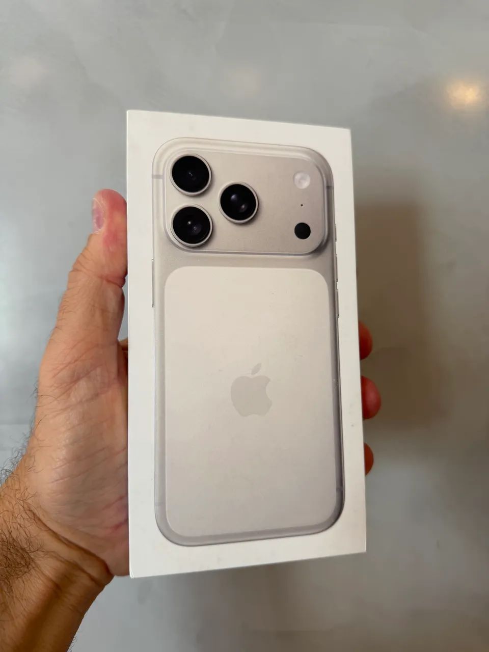 iphone 17 pro Max 1 tera Silver lacrado - autorizada Apple