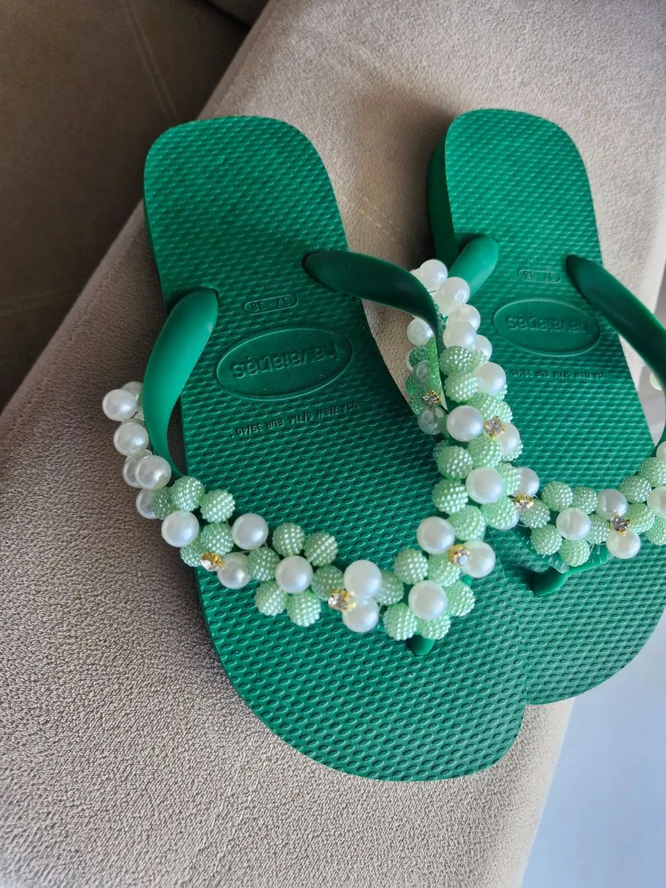 Havaianas customizadas - Foto 4