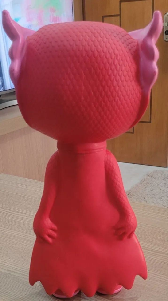 Boneco Usado Corujita de Vinil 40cm de Altura (Detalhes na Pintura ) - Foto 2