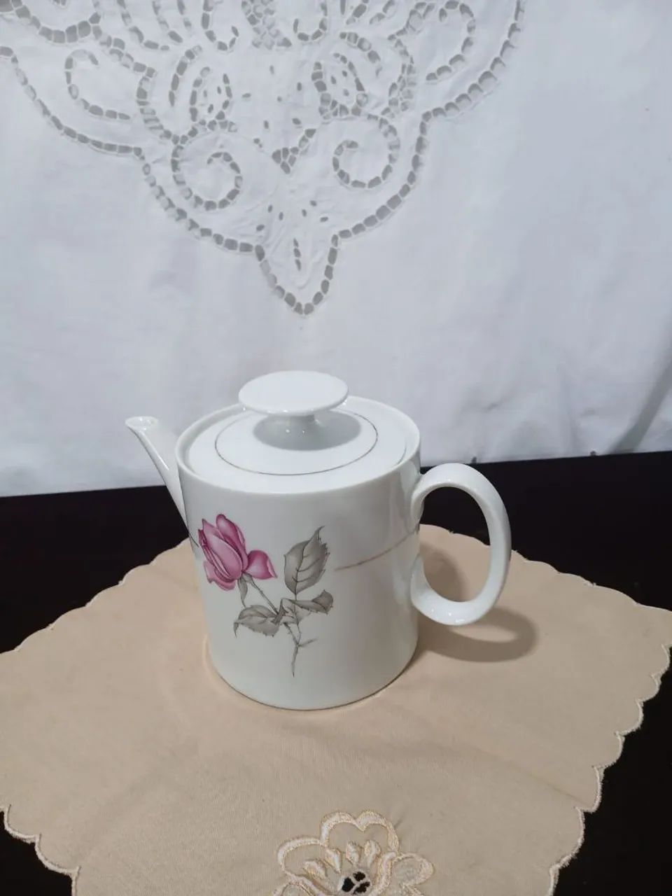 Antigo bule porcelana real  - Foto 2