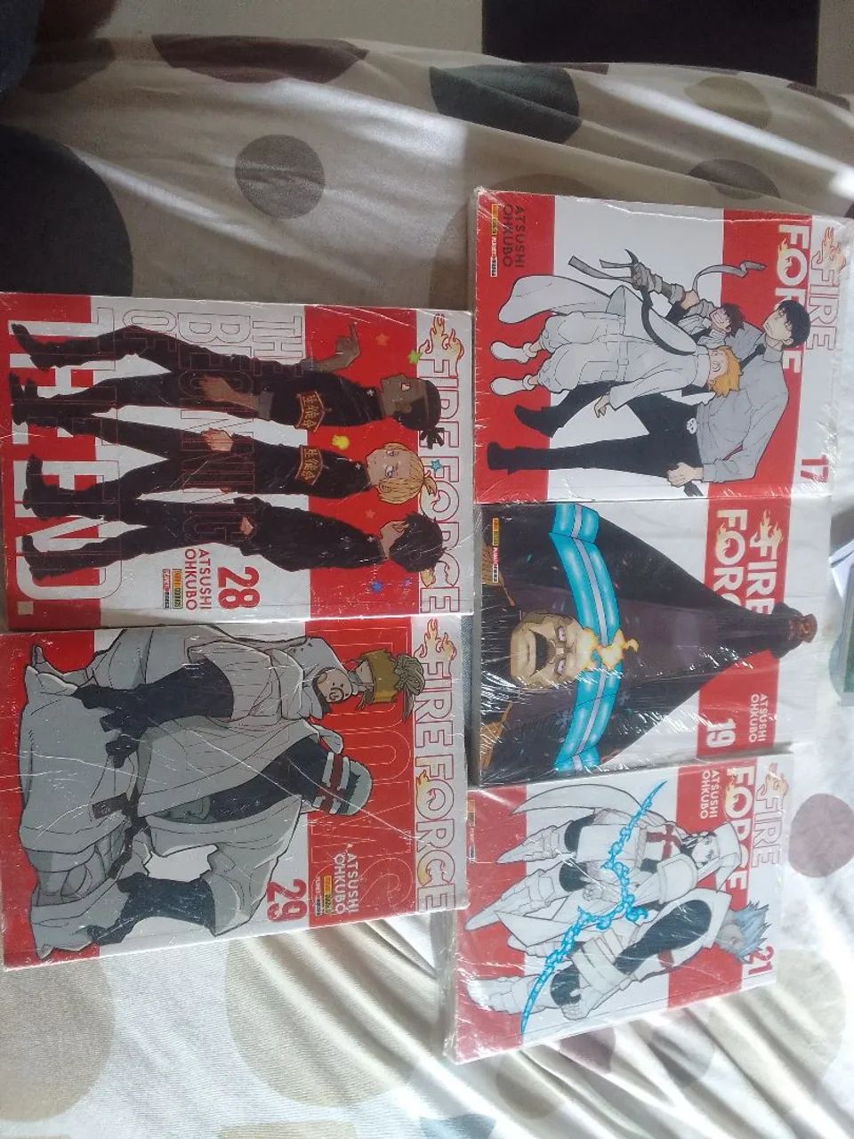 Lote mangás fire force