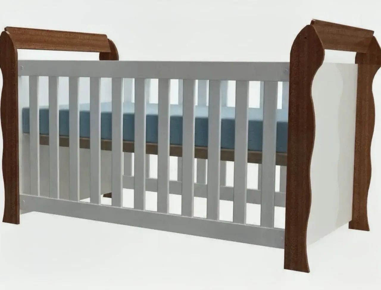 Berço / cama com colchão Ortobom - Foto 4