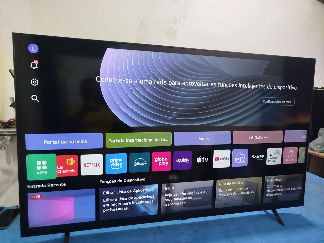 TV LG 55 polegadas smart 4K nanocell  - Foto 2
