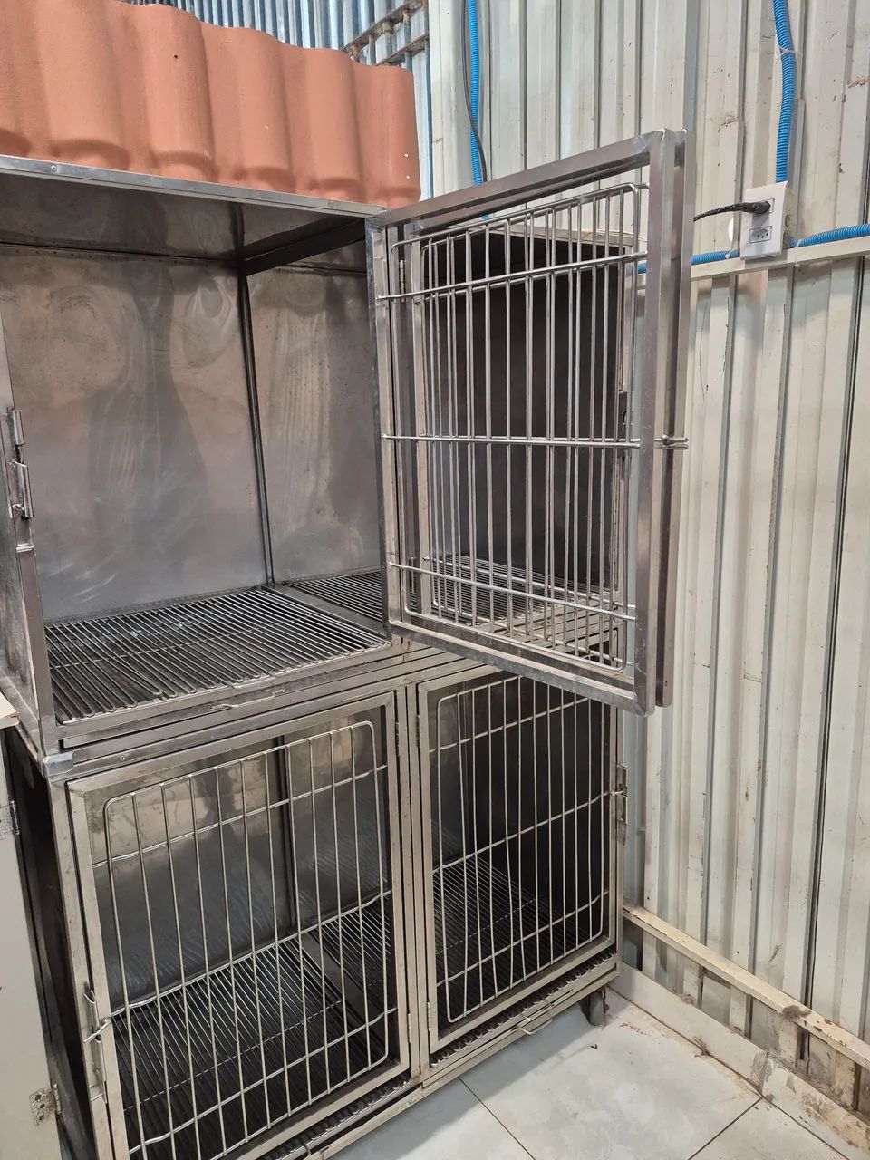 Canil veterinário em Inox  - Foto 2