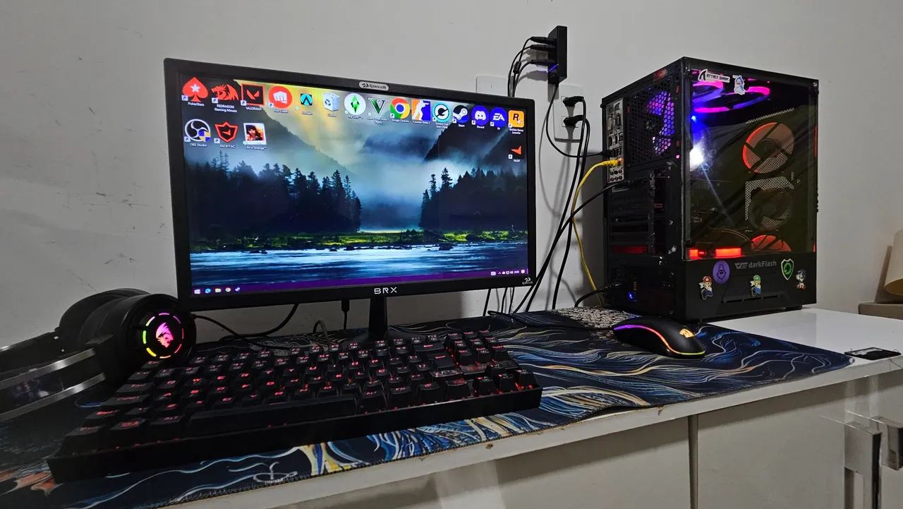 Í7 3770, rx550 4gb 32gb RAM  - Foto 4