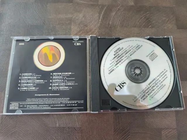 Cd Kaoma WorldBeat - Lambada 1989 - 10 musicas - Foto 3