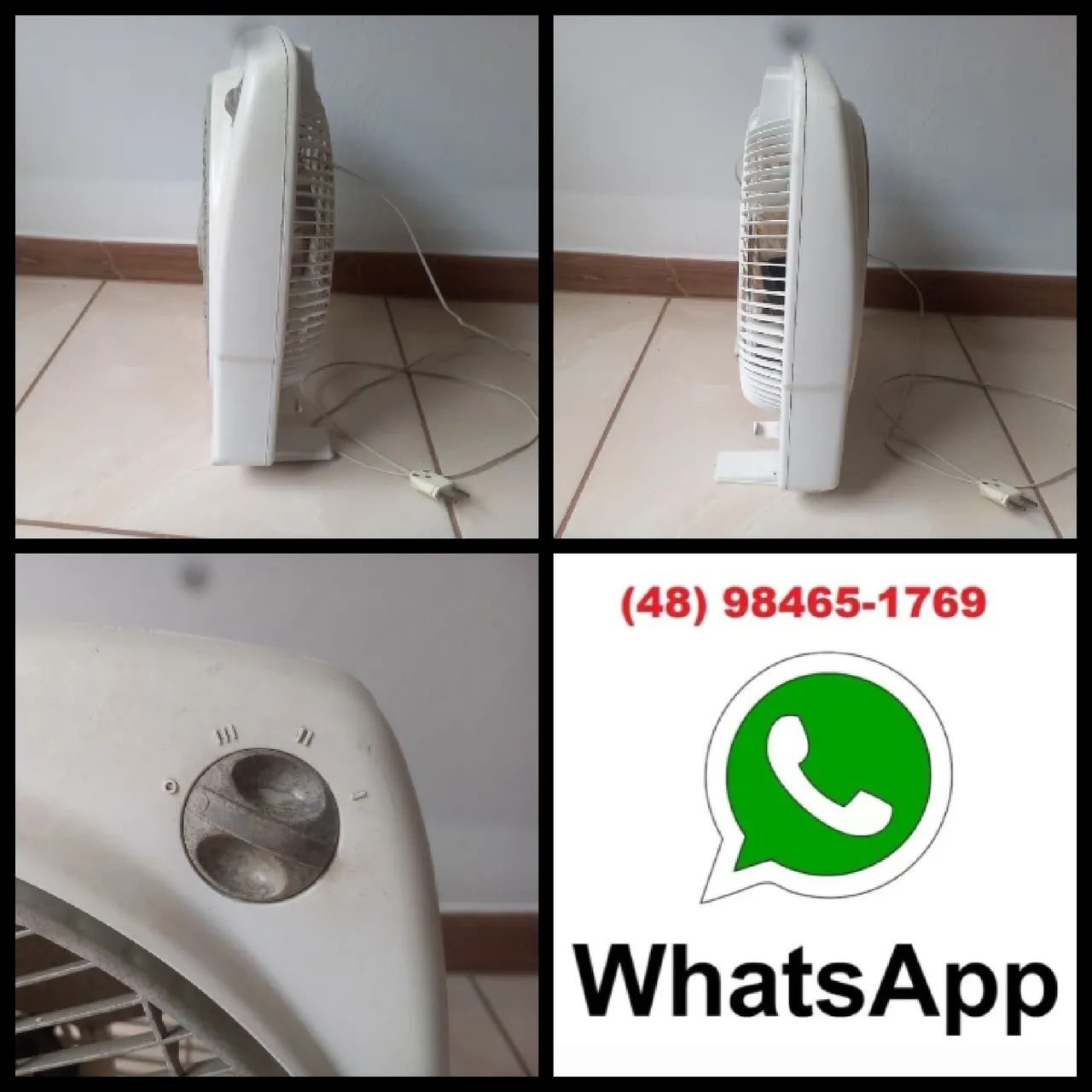 Ventilador circulador de ar usado - Foto 3