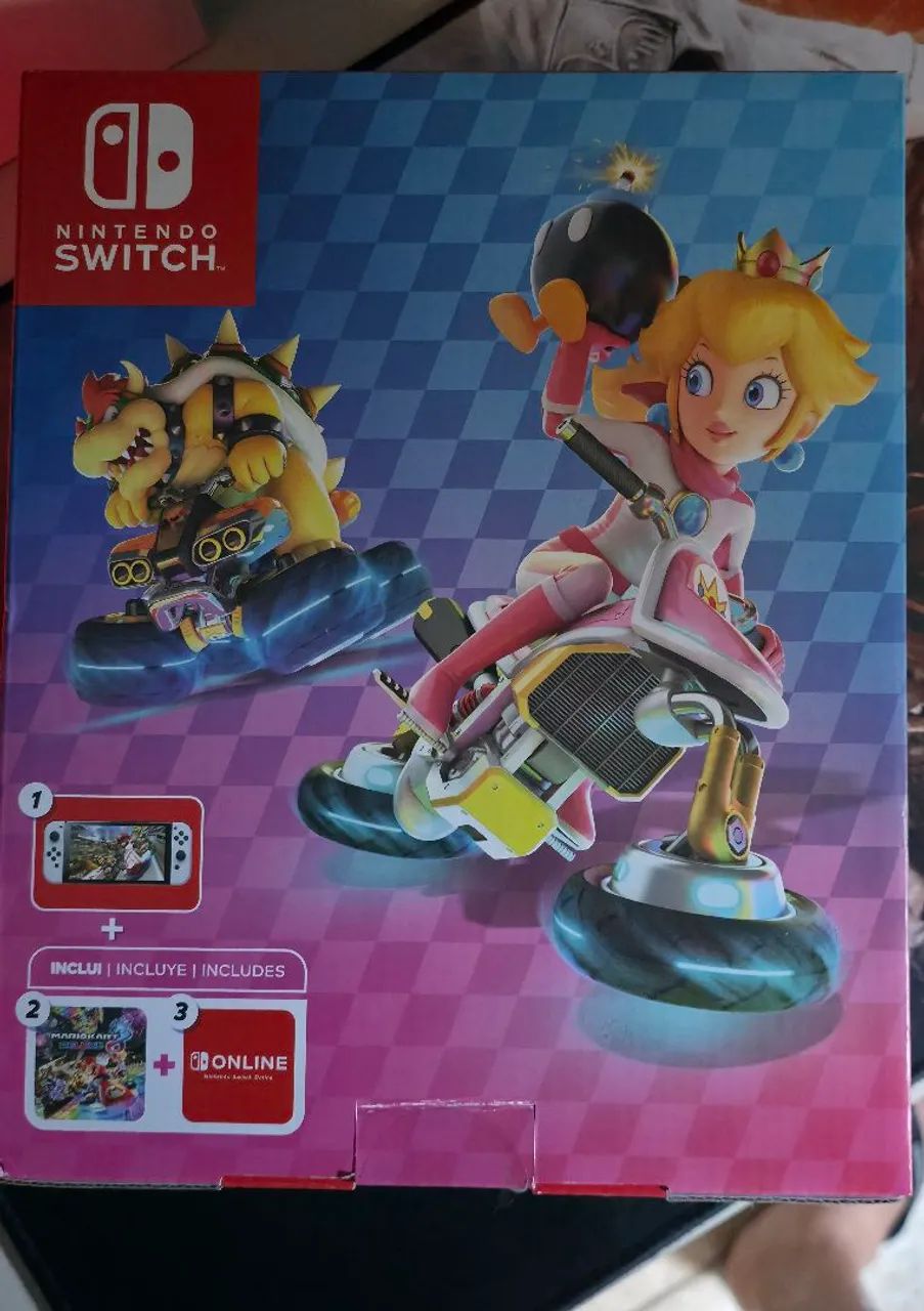 Nintendo switch OLED 64gb completo + Mario kart 8 - Foto 2