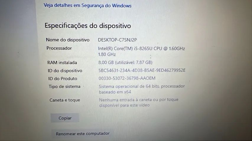 Notebook Dell Latitude 3400 - (i5 - 8a Geração) - (J8BMH53) - Foto 5
