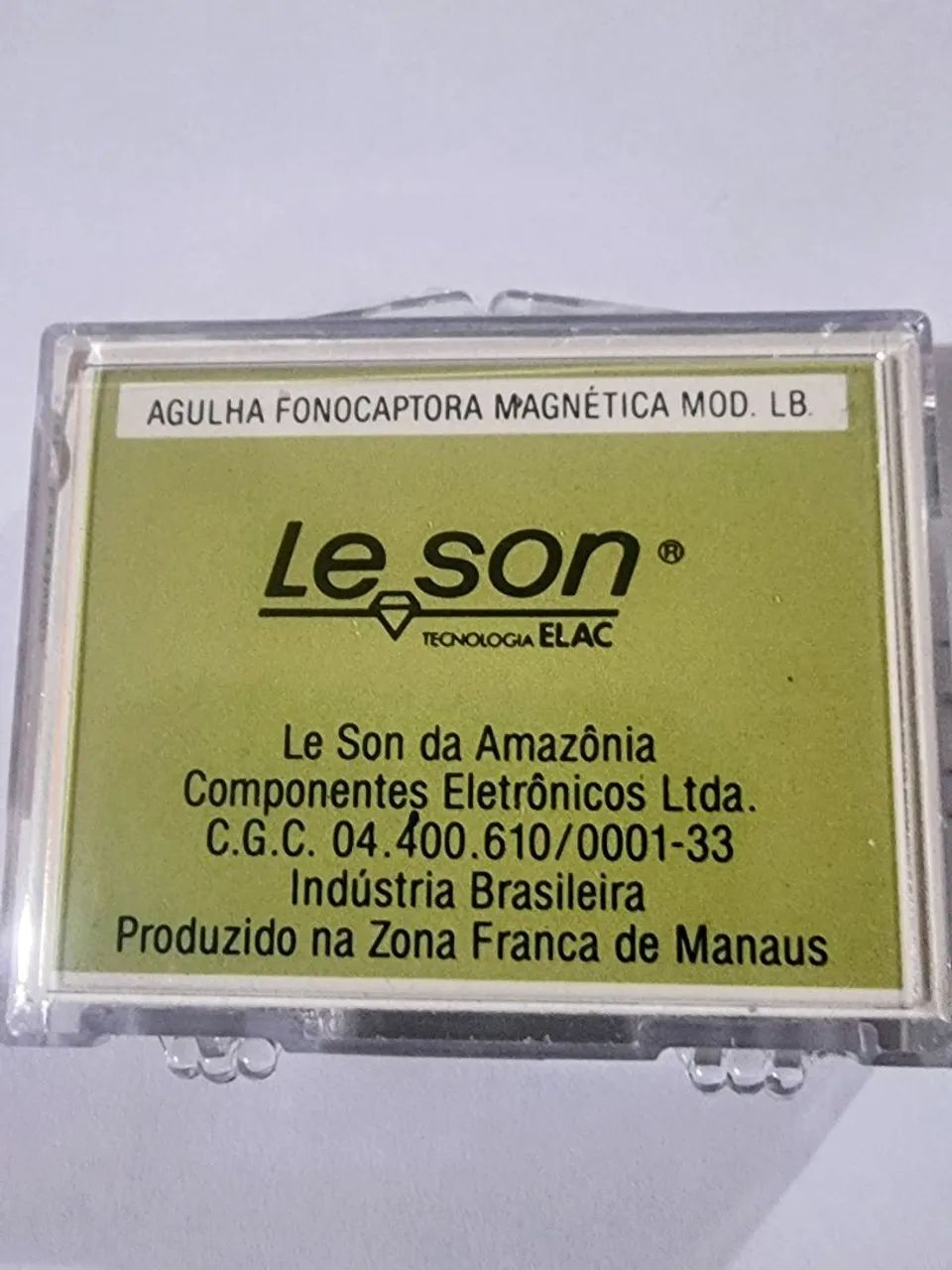 Agulha Toca Disco GRADIENTE GS11 Le-son caixa antiga , para Cápsula GC 11 da GRADIENTE - Foto 4