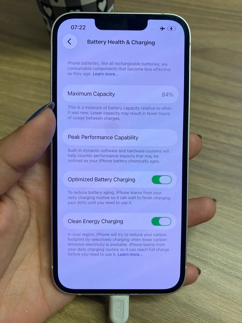 iPhone 14 Branco 128GB 84% - Foto 5