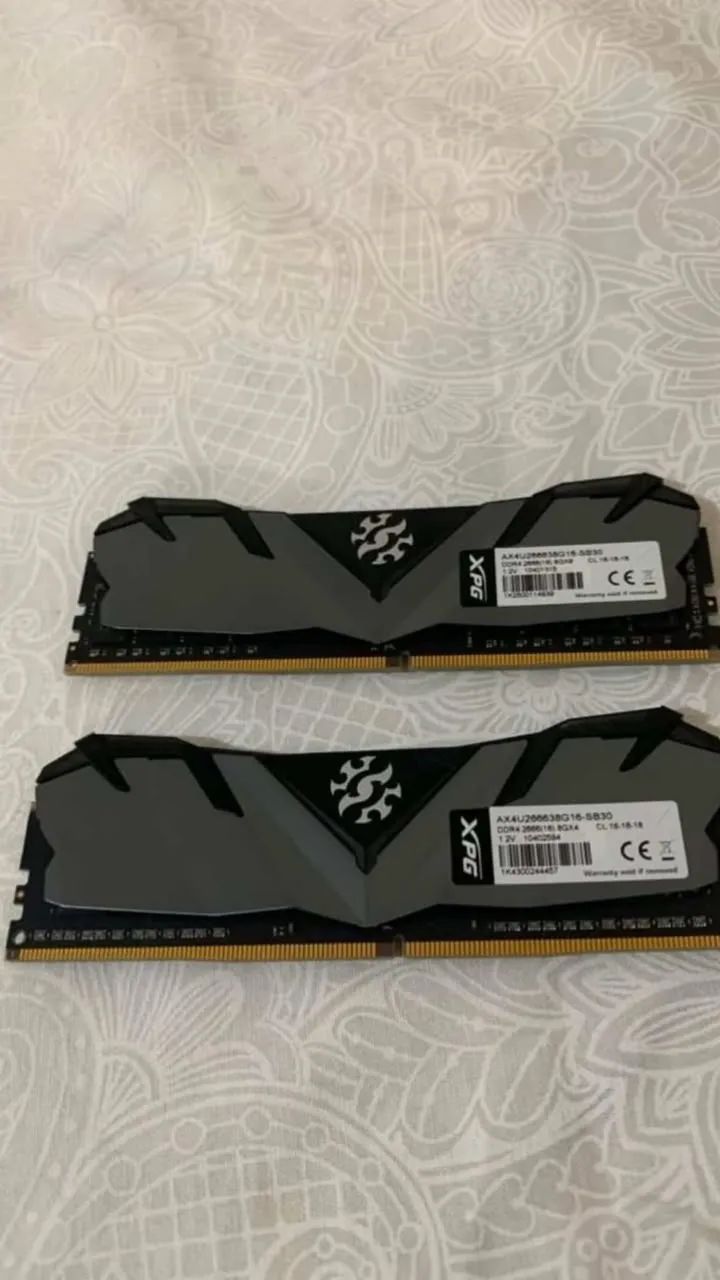 Memória Ram 8gb XPG Gammix 2666Mhz